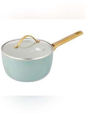 GreenPan Hard Anodized Ceramic Nonstick 2qt Saucepan With Lid - Smokey Blue